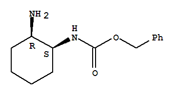 1-(N-benzyloxycarbonyl)-cis-cyclohexane-1,2-diamine Structure,445479-92-5Structure