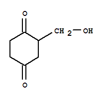 1,4-Cyclohexanedione, 2-(hydroxymethyl)-(9ci) Structure,449761-48-2Structure