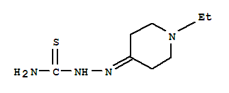 Hydrazinecarbothioamide, 2-(1-ethyl-4-piperidinylidene)-(9ci) Structure,452943-74-7Structure