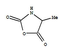 (+)-(9ci)-4-甲基-2,5-噁唑啉二酮結(jié)構(gòu)式_45530-11-8結(jié)構(gòu)式