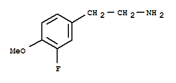 2-(3-Fluoro-4-methoxyphenyl)ethanamine Structure,458-40-2Structure