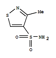 4-Isothiazolesulfonamide,3-methyl-(7ci,8ci,9ci) Structure,4590-61-8Structure