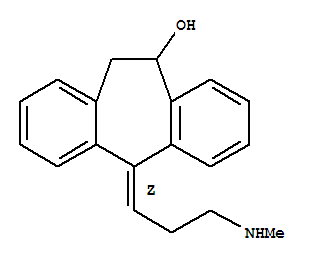 Cis-10-hydroxy nortriptyline Structure,47132-19-4Structure