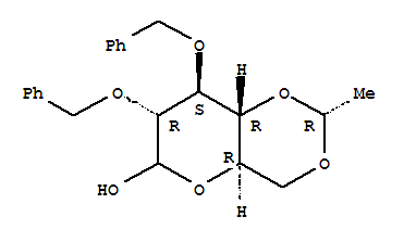 2,3-Di-o-benzyl-4,6-o-ethylidene-d-glucopyranose Structure,471863-88-4Structure