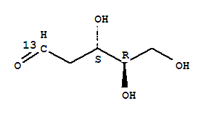 2-Deoxy-d-erythro-pentose-1-13c Structure,478511-57-8Structure