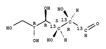 D-glucose-1,2,3-13c3 Structure,478529-32-7Structure