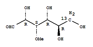 3-O-methyl-d-glucose-6-13c Structure,478529-34-9Structure