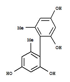 [1,1-Biphenyl]-2,2,4,4-tetrol,6,6-dimethyl-(9ci) Structure,4946-96-7Structure