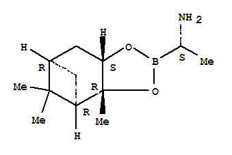 (aS,3aR,4R,6R,7aS)-六氫-a,3a,5,5-四甲基-4,6-甲橋-1,3,2-苯并二氧硼烷-2-甲胺結(jié)構(gòu)式_497165-13-6結(jié)構(gòu)式