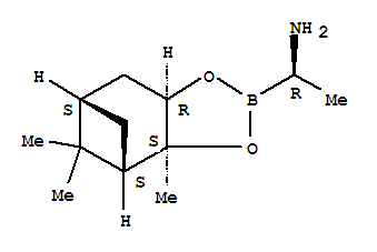 (alphaR,3aS,4S,6S,7aR)-六氫-alpha,3a,5,5-四甲基-4,6-甲橋-1,3,2-苯并二氧硼烷-2-甲胺結(jié)構(gòu)式_497165-15-8結(jié)構(gòu)式