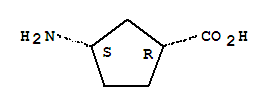 Cis-3-aminocyclopentanecarboxylic acid Structure,49805-32-5Structure