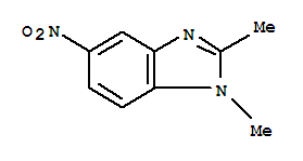 1H-benzimidazole,1,2-dimethyl-5-nitro-(9ci) Structure,49819-79-6Structure