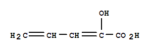 2-Hydroxy-2,4-pentadienoic acid Structure,50480-68-7Structure