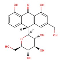 Aloin Structure,5133-19-7Structure