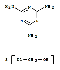 Trimethylolmelamine resin Structure,51505-94-3Structure