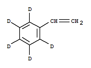 苯乙烯-D5結(jié)構(gòu)式_5161-29-5結(jié)構(gòu)式