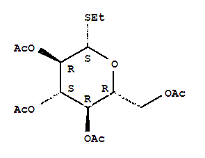 Ethyl 2,3,4,6-tetra-o-acetyl-1-thio-beta-d-glucopyranoside Structure,52645-73-5Structure