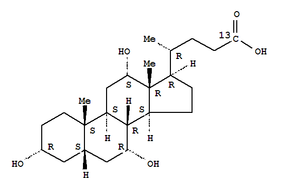 Cholic acid-24-13c Structure,52886-36-9Structure