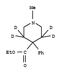 Meperidine-d4 Structure,53484-73-4Structure