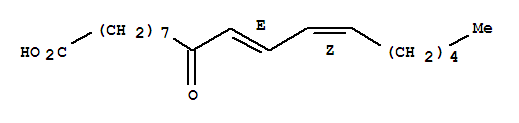 (10E,12z)-9-oxo-10,12-octadecadienoic acid Structure,54232-59-6Structure