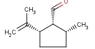 Cyclopentanecarboxaldehyde,2-methyl-5-(1-methylethenyl)-,(1r,2r,5s)- Structure,55253-28-6Structure