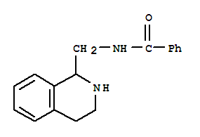 1-(Benzamidomethyl)-1,2,3,4-tetrahydroisoquinoline Structure,55375-96-7Structure