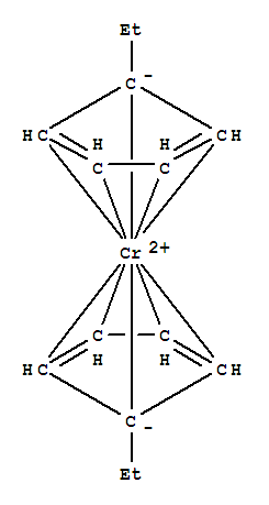 Bis(ethylcyclopentadienyl)chromium Structure,55940-03-9Structure