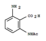 2-Acetamido-6-aminobenzoic acid Structure,5623-11-0Structure