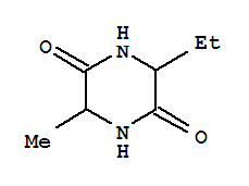 2,5-Piperazinedione,3-ethyl-6-methyl-(8ci,9ci) Structure,5625-48-9Structure