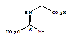 (S)-2-((羧基甲基)氨基)丙酸結(jié)構(gòu)式_56857-47-7結(jié)構(gòu)式