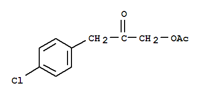 1-(Acetyloxy)-3-(4-chlorophenyl)-2-propanone Structure,56955-38-5Structure