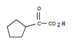 2-Cyclopentyl-2-oxoacetic acid Structure,5763-56-4Structure