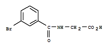 n-(3-溴苯甲?；?-甘氨酸結(jié)構(gòu)式_57728-60-6結(jié)構(gòu)式