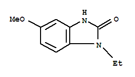 2H-Benzimidazol-2-One,1-Ethyl-1,3-Dihydro-5-Methoxy-(9Ci) Structure,58533-59-8Structure