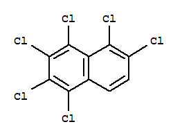 1,2,3,4,5,6-Hexachloronaphthalene Structure,58877-88-6Structure