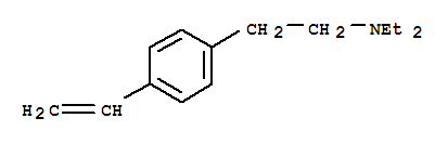 Poly(4-diethylaminoethylstyrene) Structure,59976-31-7Structure