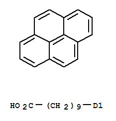 1-芘癸酸結(jié)構(gòu)式_60177-21-1結(jié)構(gòu)式