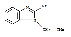 1H-benzimidazole,2-ethyl-1-(methoxymethyl)-(9ci) Structure,612049-64-6Structure