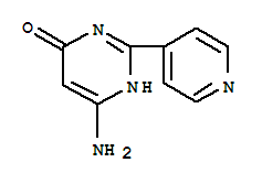 2-(4-Pyridyl)-4-amino-6-hydroxy pyrimidine Structure,61310-39-2Structure