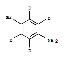 4-Bromoaniline-2,3,5,6-d4 Structure,61357-76-4Structure