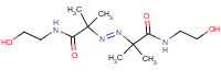 2,2’-Azobis[2-methyl-n-(2-hydroxyethyl)propionamide] Structure,61551-69-7Structure