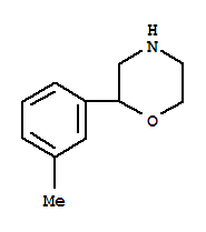 2-間甲苯嗎啉結(jié)構(gòu)式_62008-56-4結(jié)構(gòu)式