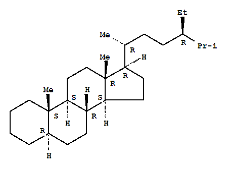 (5Alpha)-stigmastane Structure,62446-14-4Structure