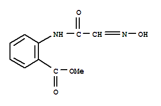 Methyl 2-{[(2e)-2-(hydroxyimino)ethanoyl]amino}benzoate Structure,63016-87-5Structure