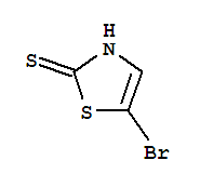 5-Bromo-2-thiazolethione Structure,63329-71-5Structure