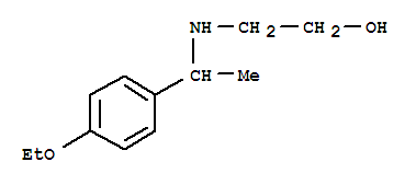 2-[1-(4-Ethoxy-phenyl)-ethylamino]-ethanol Structure,636997-13-2Structure