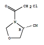 (4r)-(9ci)-3-(氯乙?；?-4-噁唑啉甲腈結(jié)構(gòu)式_637018-78-1結(jié)構(gòu)式