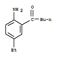 1-Pentanone,1-(2-amino-5-ethylphenyl)-(9ci) Structure,637028-37-6Structure