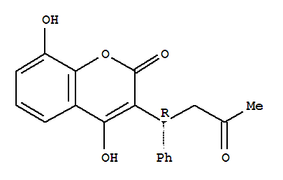 4,8-Dihydroxy-3-[(1r)-3-oxo-1-phenylbutyl]-2h-1-benzopyran-2-one Structure,63740-77-2Structure