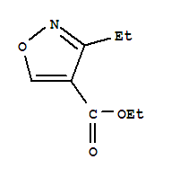 4-Isoxazolecarboxylicacid,3-ethyl-,ethylester(9ci) Structure,639523-11-8Structure